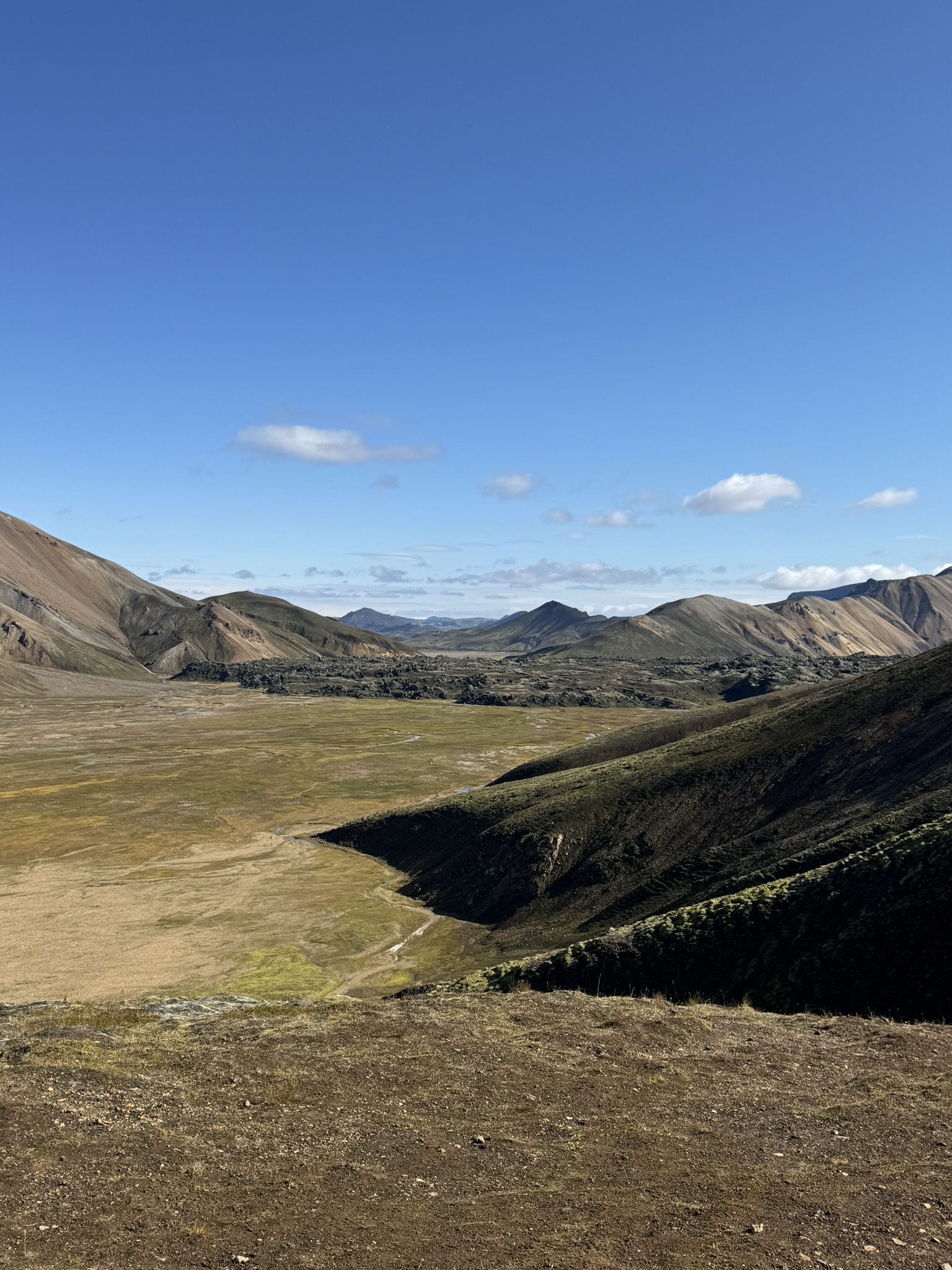 Mountain valley landscape